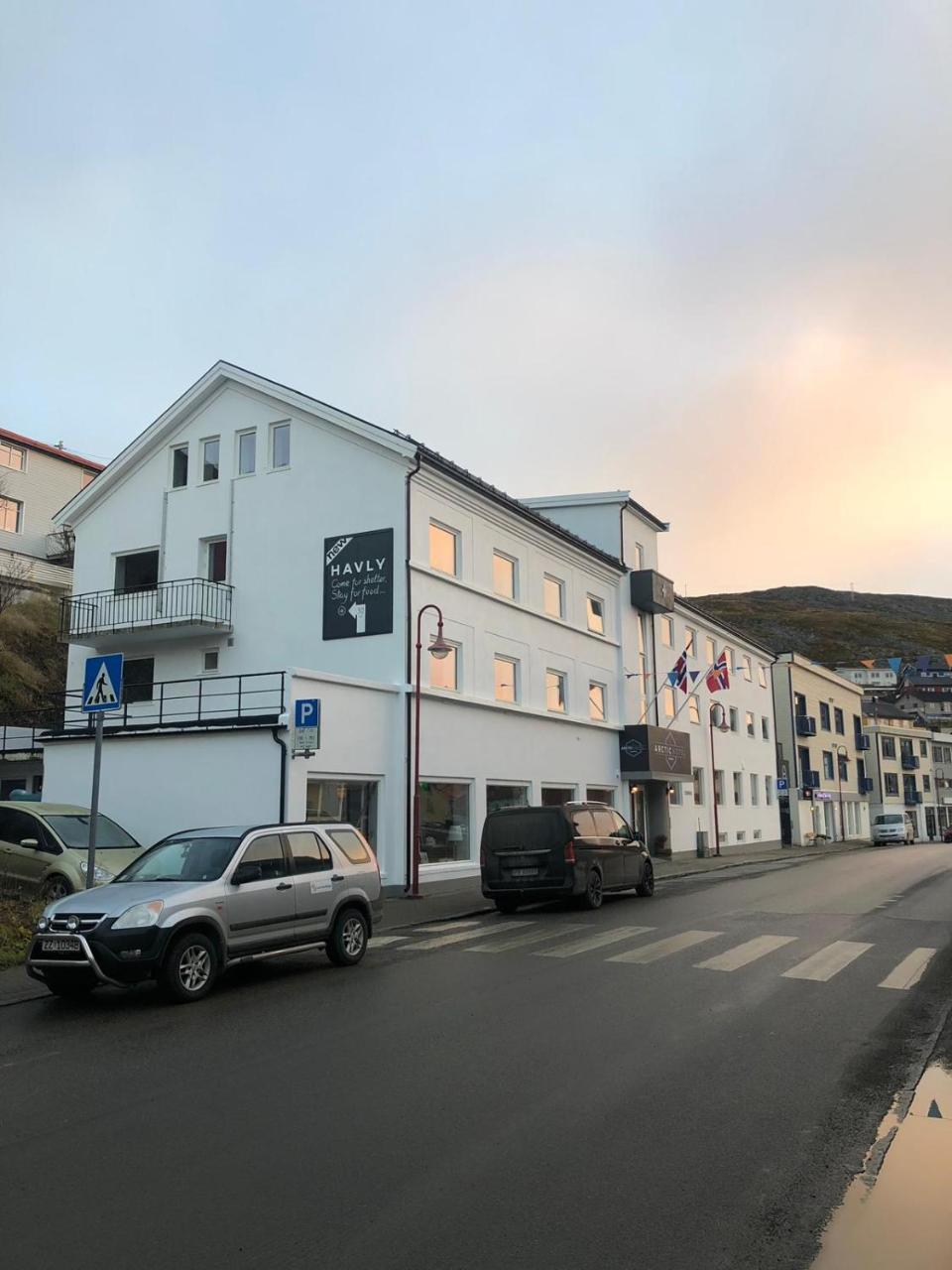 Arctic Hotel Nordkapp Honningsvåg Exterior foto